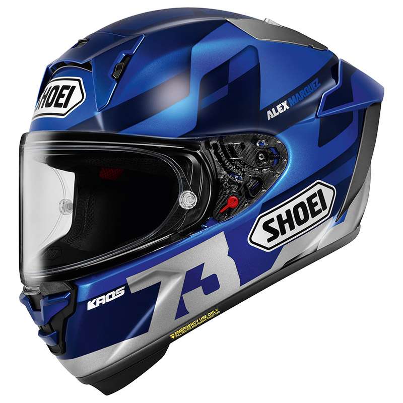 Shoei X-spr Pro Alex Marquez 73 V3 Tc-2 Helmet | Slickshop